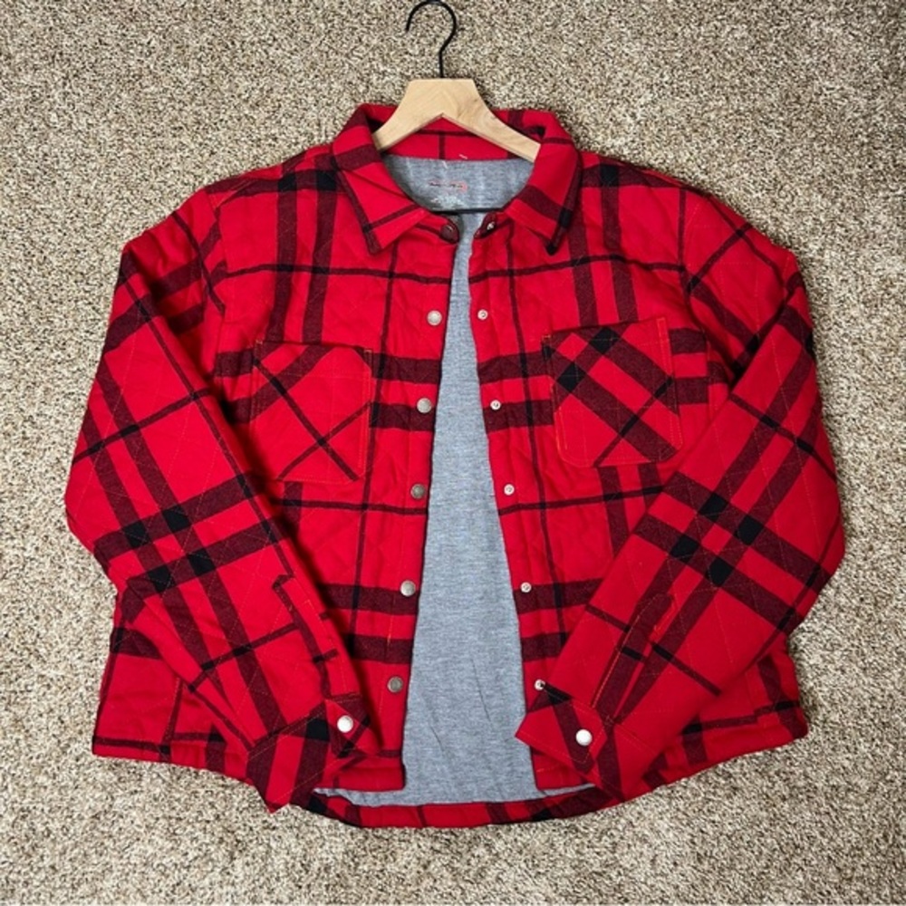 NWOT Dutch Harbor Gear Buffalo Plaid Jacket size Large
